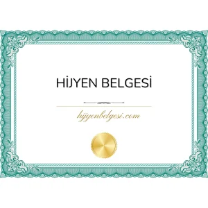 Hijyen Belgesi Sıkça Sorulan Sorular