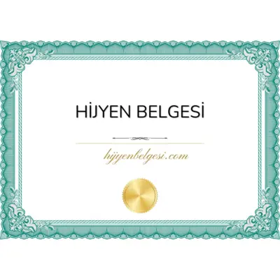 Hijyen Belgesi Sıkça Sorulan Sorular
