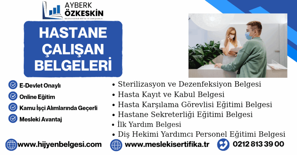 Hastane Çalışan Sertifikaları