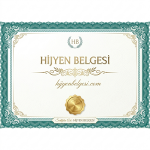 E-Devlet Hijyen Belgesi