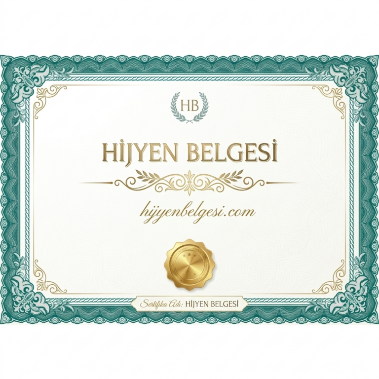 E-Devlet Hijyen Belgesi